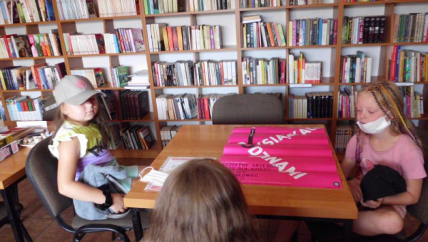 Spotkanie z Erosem w DKK  dla dzieci w Jabłońcu  