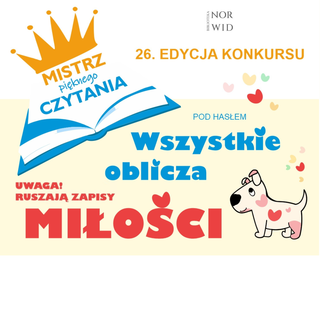 Mistrz Pięknego Czytania – ruszają zapisy! 