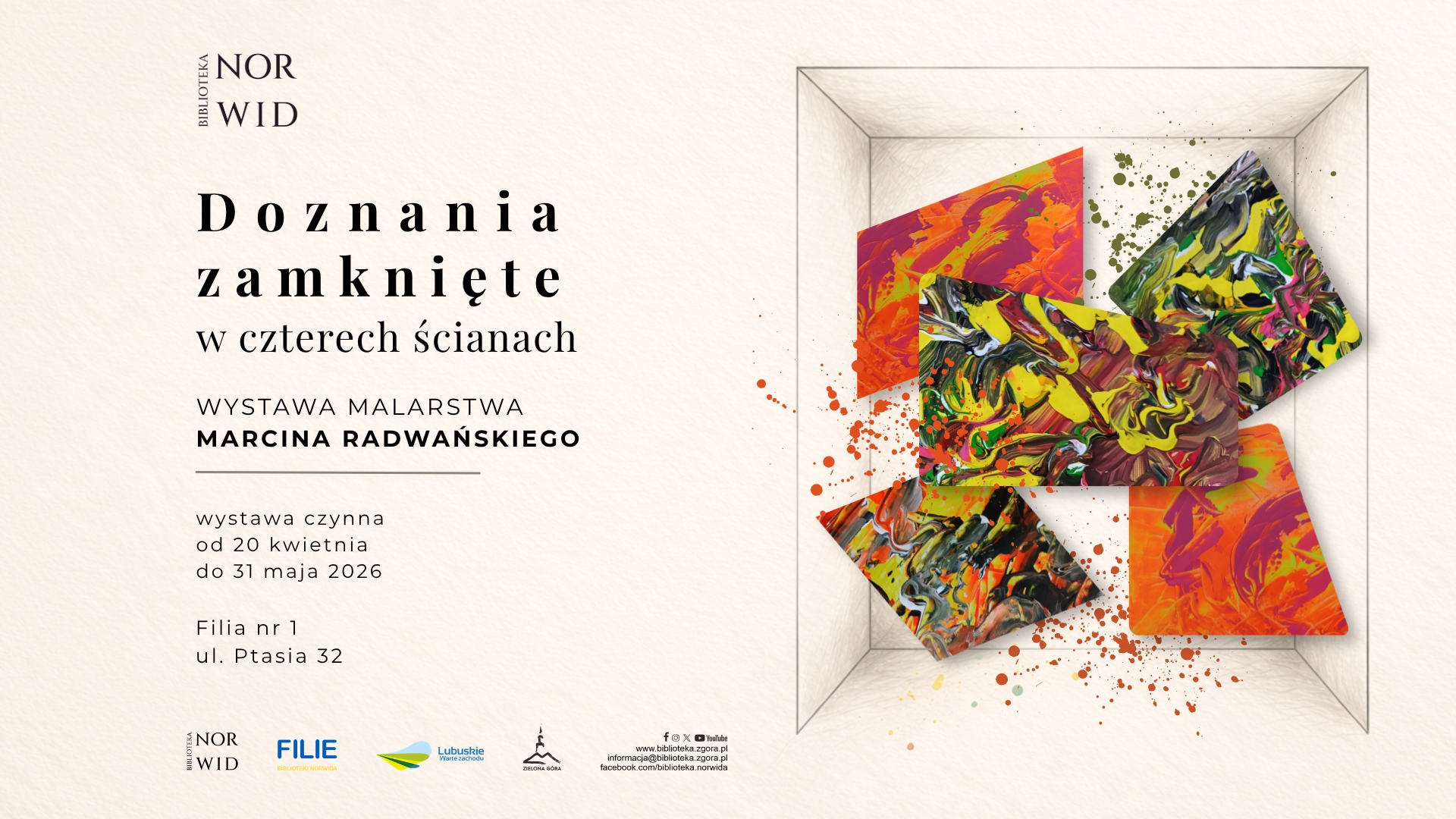 Doznania zamknięte w czterech ścianach. Abstrakcyjny ekspresjonizm